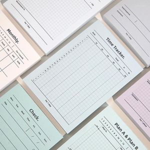 100pcs Simplicity Cute Styles Sticky Message Notes Memo Pad Diary Stationary Flakes Scrapbook Decorative Kawaii N Times