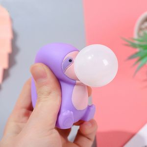 Fidget Toys Blow Spits Bubble Kawaii Squeeze Lovely Animal Soft Squishy Anti Stress Relief Kid Toy For Autismo Baby Bath Toy Gift 1117