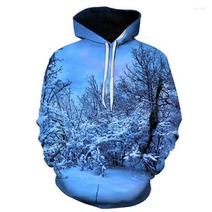 Men's T Shirts 3D Printing Hoodie Beautiful Night Pography Street Style Pullover And Women's Long Sleeve Sweatshirt