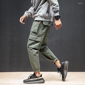 Men's Pants High-quality Men's Casual Spring And Autumn Youth Japanese Multi-pocket Tooling Long For Men Jogging