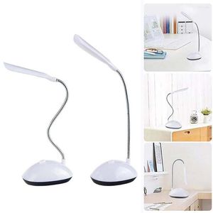 Table Lamps Stepless Dimmable Desk Reading Light Foldable Rotatable Touch Switch LED Lamp DC 5V USB Charging Port Timing Night