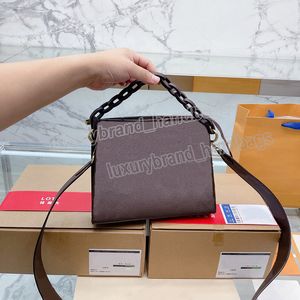 Luxury Shoulder Handbags Designer Bags Tote Bag Brand Brown Flower Women Messenger Crossbody Bags Classic Make Up Purses