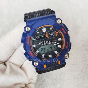 Najnowsze g 900 Watch Dial Watch Fashion Watch Relogio Masculino Waterproof GA Men's Wristwatch Sport Dual Dual GMT Digital LED RELOJ HOMBRE WOJSKA