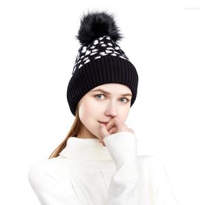 Bufandas de invierno sombrero c￡lido para ni￱a m￡s terciopelo algod￳n s￳lido espesado ni￱os gorro grochet ni￱os leopardo t017