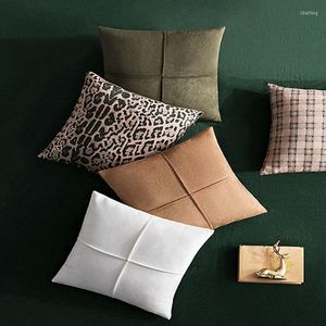 枕高品質のカバーライトラグジュアリー幾何学的ヒョウ装飾枕ホームデコレーションベッドソファ椅子投げ枕45 45cm