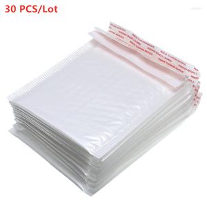 Present Wrap 240x250mm White Foam Envelope Bag Olika specifikationer Mailers POLDED med Bubble Mailing