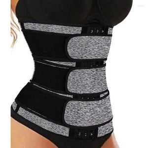 Women's Shapers Women's Women Waist Trainer With Adjustable Three Straps Neoprene Corset Underbust Slimming Sweat Body Shaper DLM51077