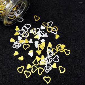 Party Decoration 15g Heart Table Confetti Wedding Valentine's Day Lover Birthday Props Sequin Giftbox Filler Scraphbook Material