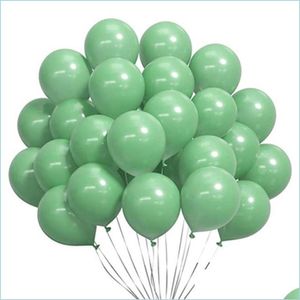 Partydekoration 20/30 / 50 Stück 5 Zoll grüne Luftballons Avocado für Hochzeit Geburtstag Babyparty Hintergrund Drop Lieferung 2021 Hausgarten DHQ95