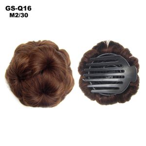 Curly Chignons Circle Bot Bot Hair Acess￳rios Nove Flores Clipe Saco de Cabelo Noiva