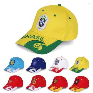 Ball Caps 2022 World Cup Cotton Baseball Cap For Man Topee Women's Motion Hat