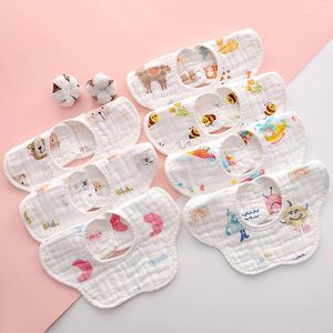 Haar-Accessoires, 32 Arten Baumwolle, Baby-Lätzchen, Blütenblatt, saugfähig, Speicheltuch, Spucktücher, Bandana, Schal für Jungen und Mädchen, Füttern, Sabbern, Lätzchen