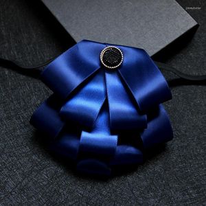 Bow Ties Erkek Kadınlar Düğün Boyun Yakası Gömlek Şerit Tie Cravat Lüks Ziyafet Kravat Rhinestone Alaşım Kristal Bowtie Aksesuarları