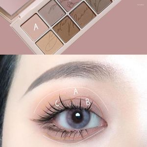 ￖgon Shadow 10 f￤rger Eyeshadow Matt Shiny Shimmer Waterproof Sequins Natural Earth Color Daily Long Wear Eyes Pigment Makeup Cosmetic