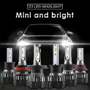 2Pcs H7 H11 H1 H4 H3 HB4 HB3 H8 9005 9006 Car Headlight Bulbs 100W 20000LM 6000K 3000K Led Fog Light car accessories Lamp Z2