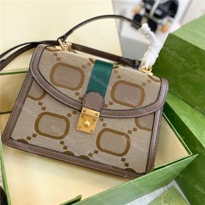 Moda kadınlar jumbo omuz çantası çapraz gövde g cüzdan tasarımcısı ophidia totes çanta kahverengi mektup çapraz vücut çantaları lüks tasarımcılar el çantası