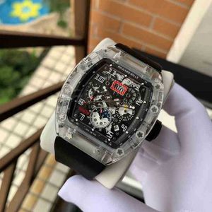 Watches Wristwatch Designer Luxury Mens Mechanical Watch Richa Milles Business Leisure RM11 Hela Automatic Tape Swiss Movement Brand Wrist E5of