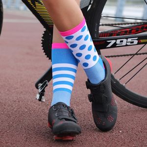 Sports Socks Professional 6 färger unisex cykling Athletic Sport andningsmask som kör vägcykel för män kvinnor
