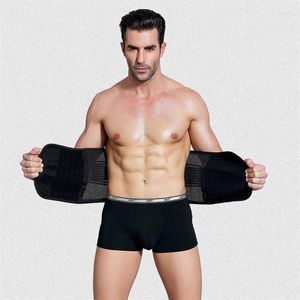 Men's Body Shapers Men's Man Abdomen Belly Slimming Belt Fat Burn Tummy Control Waist Cincher Bones Support Touch Girdle Compression