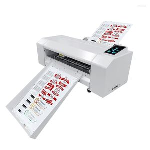 Skrivare Auto Intelligent Flexible Hydrogel Film Cutting Machine Peksk￤rm H￶g Precision Sticker Label Cutter
