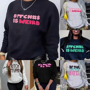 2022 Autumn Women Hoodie Sweatshirts Plus Size 4XL 5XL Designer Letter Printed Long Sleeve Round Neck Pullover Tröja