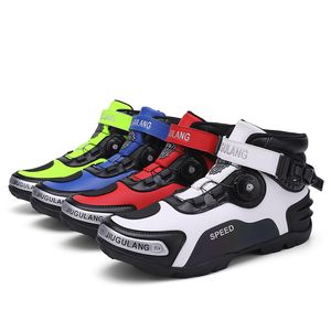 Autumn Winter Sports Motorcycle Racing Harness Boots Riding Shoes Men Cross-Country Travel Touring Street Comfortable Motocross Unisex Women Running Sneakers