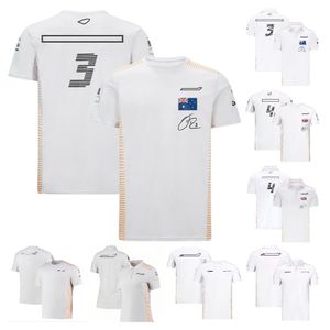 Formula 1 Takım Polo Gömlek T-Shirt F1 T-Shirt Yarışı Hayranları Yaz Kavacı T-Shirts Araba Logosu Kısa Kollu Açık Dış Mekan Nefes Motokros Forması