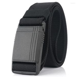 Belts Multifunctional Plastic Cover Magnetic Buckle Drum Nylon Belt Outdoor Tactics Quick Release Casual Men's Accessories