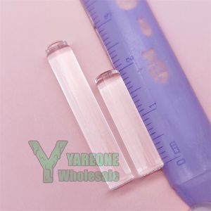 6mm Quartz Pillar Banger Insert Dab Accessories Functional Clear Hollow Solid Pillars 20mm 30mm Length with Excellent Heat Retention YAREONE Wholesale