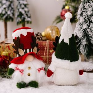 Gnome Noel Süslemeleri Peluş Elf Bebek Ren Geyiği Tatil Ev Dekoru Teşekkürler Günü Hediyeleri Rre15081