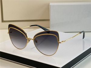 Novo design de moda feminino óculos de sol 255 requintado gato de gato aristocrático estilo casual verão versátil arredora uv400 Óculos de proteção