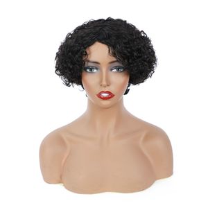 Curly Wig Short Hair Cover Loose Wave Synthetic Wigs Factory