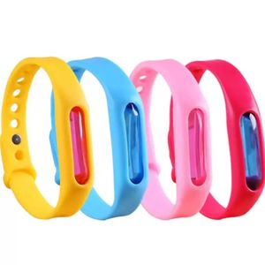 Mosquitos Kid Mosquitos Repelente Bracelet Silicone Pulseira Anti-Mosquito Planta Cápsula Essential Cápsula Mosquito Repelente de Pest Control Pest Control Wholesale