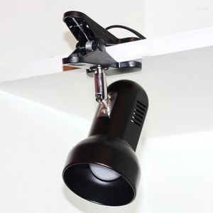 Lâmpadas de mesa 1pc Lâmpada de mesa LED Lâmpada flexível Reading Lights Eye Protect com clipe para iluminação de quarto em casa