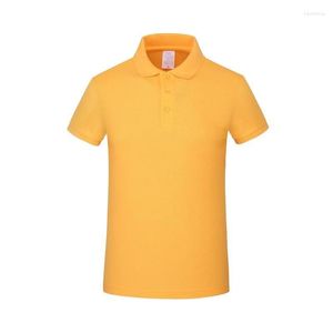 Men's Polos Fashion Mens Polo Shirts Male Business Smart Casual Yellow Sports Top Short Sleeve Summer Cotton Oversized Tee Boys Clothing 3xl