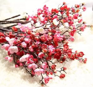 Искусственный шелковый цветочный цветок мини -вишневый цвет сакура для свадебной вечеринки декор столовые аксоры.