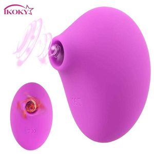 Articoli di bellezza IKOKY 10 Frequenza Ventosa Vibratore Per Clitoride Aspirazione A Vuoto Masturbatore Femminile Capezzoli Massaggio Al Seno Giocattoli sexy Per Adulti