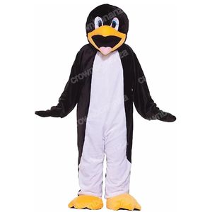 Halloween Penguin Mascot Costumes Cartoon Character Outfit Suit Xmas Outdoor Party Outfit Adult Size Promotional Advertising Clothings