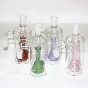 Hookah Glass Ash Catcher recycler ashcatcher Adapter 14mm for glass bong water pipe bongs Dab Rigs