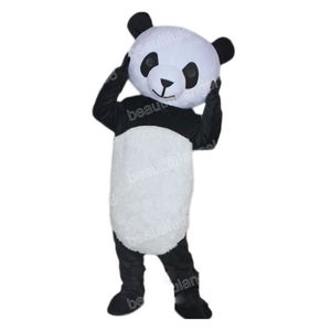 Jul söt panda maskot kostym tecknad karaktär outfit kostym halloween vuxna storlek födelsedagsfest utomhus outfit välgörenhetsaktiviteter