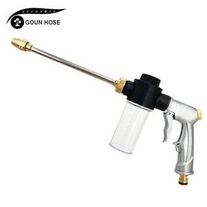 Vattenutrustning Högtryck Metall Spray Gun Car Washer Cleaner Garden Slang Sprinkler Foam för 220930