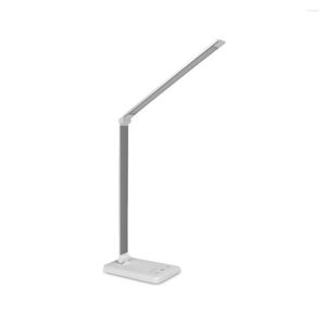 テーブルランプライトLED REDING USB Study Desk Lamp Touch Workable Bedside Book Lighting Office 5調光タイミング