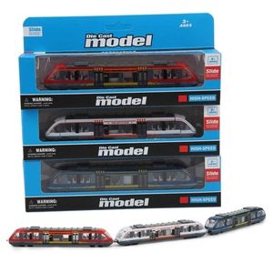 Diecast Model Araba 3pcs Çocuk Tren Oyuncak Çocuk Simülasyon Slayt Kid Alaşım Dekorasyon Eğitim S 220930