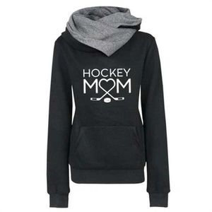 Women's Hoodies Sweatshirts Hoodies For Women Hockey Mom Letters Print Hoodies Women Tops Kawaii Sweatshirt Femmes Cotton Pattern Pockets Hoody T220929