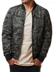 Giubbotti da uomo Casual Camouflage Uomo Militare Allentato Mascolino Bomber Giacca Cappotti Plus Size M-7XL Outwear Top Primavera Autunno