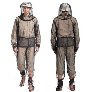 Outdoor Jackets Hood Mosquito Repellent Net Clothing Insect-Proof Suit Protection Set Sun Anti-mosquito In Stocks