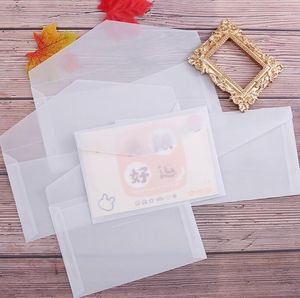 Hediye Sargısı Po Zarf 10 adet boş yarı saydam sülfürik asit kağıt depolama Kartpostal Antika Özel Düğün