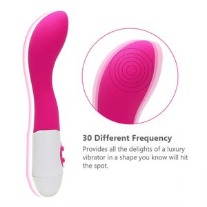 Itens de beleza g vibrador vibrador brinquedos sexy para mulheres 10 velocidades vibra￧￣o de vibra￧￣o silicone masturba￧￣o feminina concis ￠ prova d'￡gua