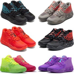 Basketskor Herr Tränare Sport Sneakers Svart Blast Buzz City Rock Ridge Röd Lamelo Ball 1 Mb.01 Män Lo Ufo Not From Here Queen City