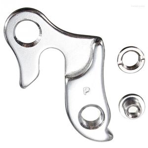 Cykelbromsar Aluminiumlegering Silvercykel Framdelar Lug Fixed Transmission Bak Derailleur Hanger Cycling Gear Tail Hook